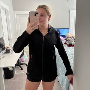 Champion Rain Jacket with Pink Accents